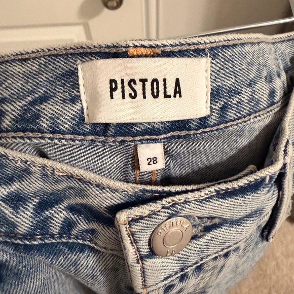 Pistola high rise straight crop jeans - Picture 3 of 6